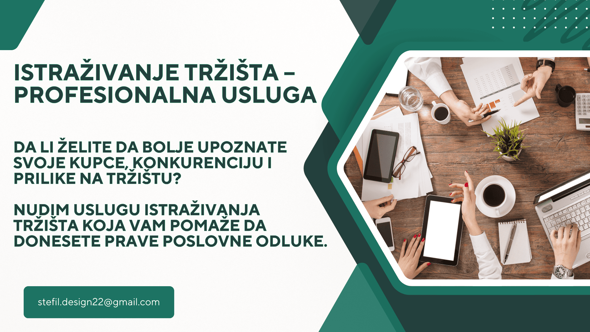 Istraživanje tržišta - profesionalna usluga