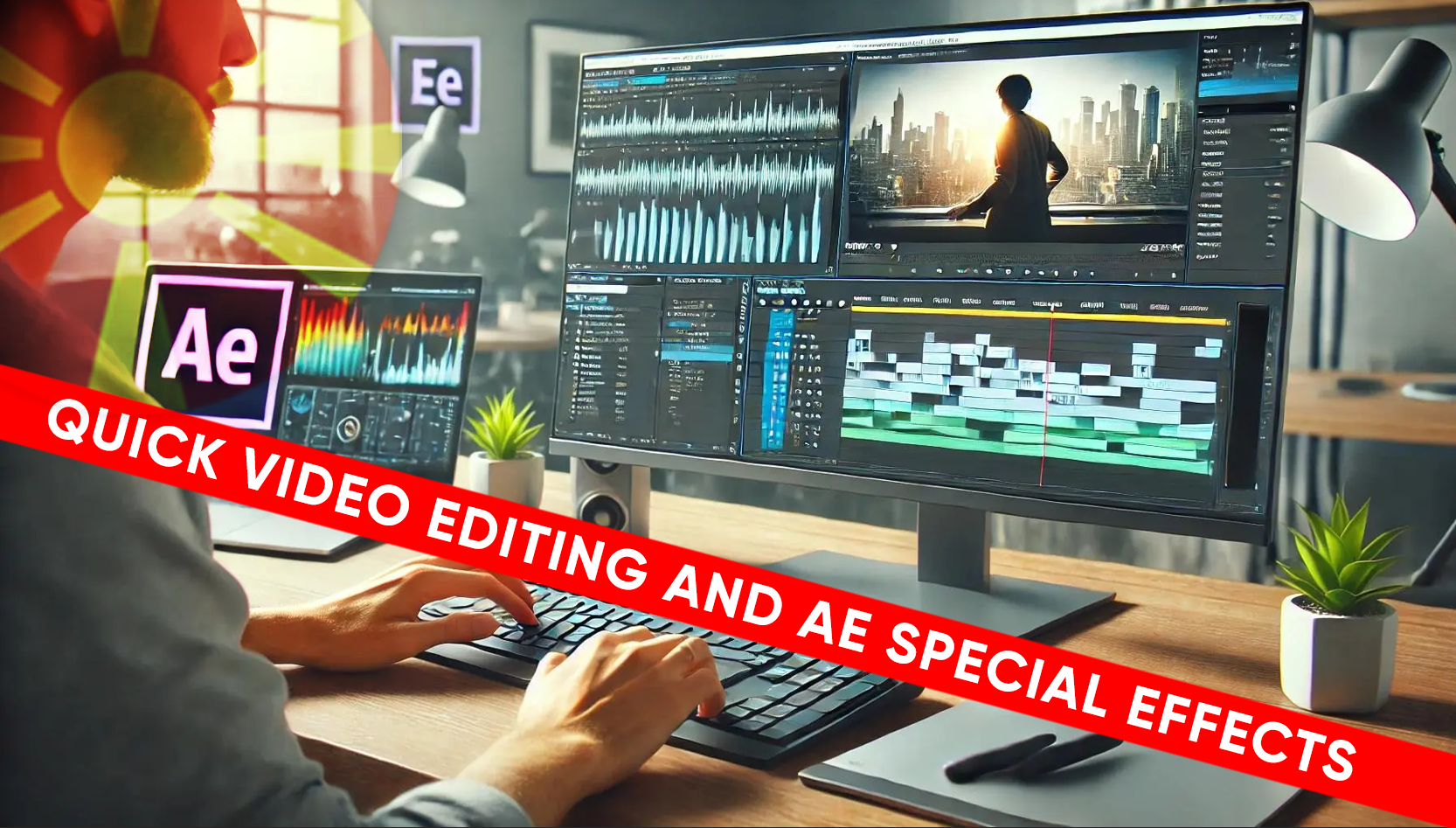 Brzo i profesionalno editovanje videa Premiere Pro i specijalne efekte u After Effects